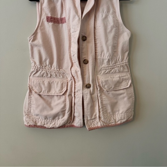 Abercrombie & Fitch- Dusty Rose Utility Sleeveless Vest (Size: Medium) - Picture 7 of 9